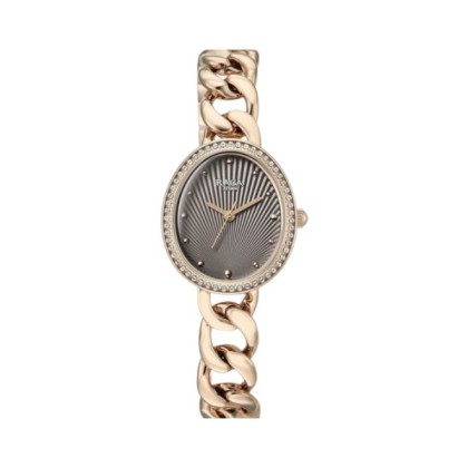 Titan Raga 95429WM01 Rose Gold Metal Strap Women Watch 